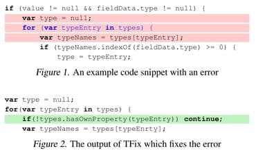 TFix's Code Patches Data