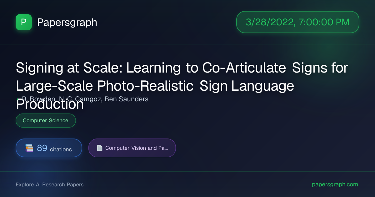 Signing at Scal… (2022-03-29T00:00:00.000000Z) - Papersgraph